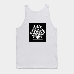 Burning Tree Tank Top